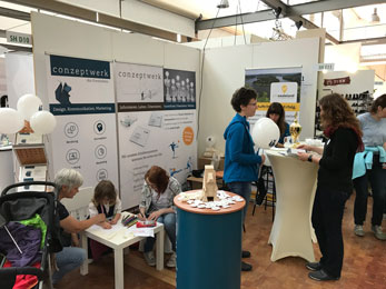 Messestand auf der Saale-Orla-Schau 2018