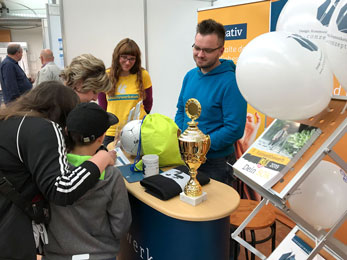 Messestand auf der Saale-Orla-Schau 2019